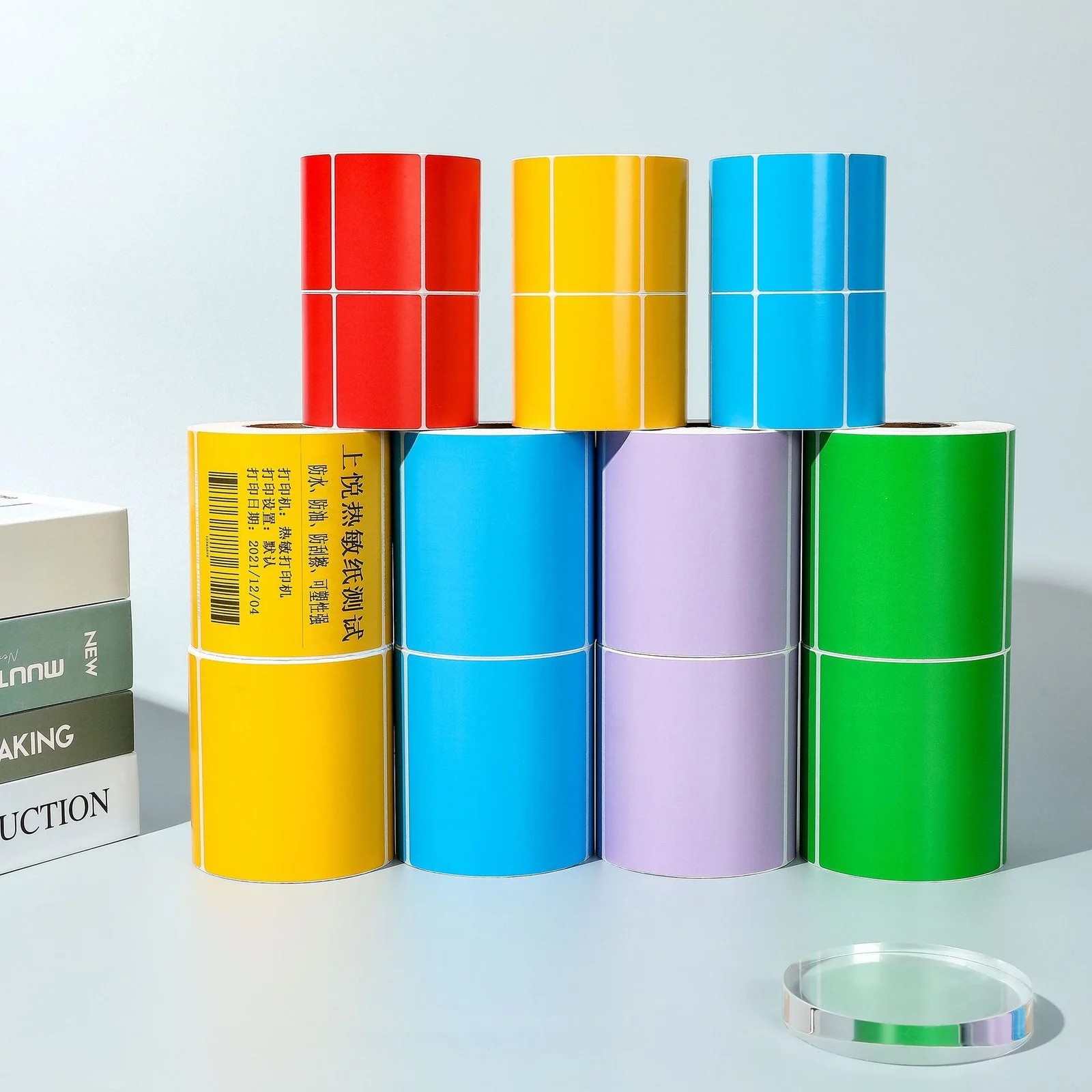 Color High-Resolution Thermal Labels
