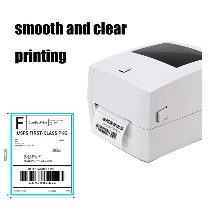 Express Three-proof Waterproof Thermal Self Adhesive Grocery 60*40 30 20 Supermarket Weighing Paper Price Sticker