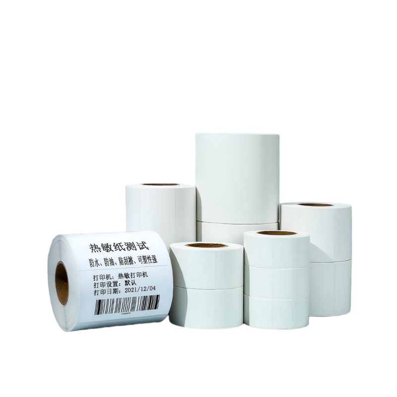 Thermal Receipt Paper 80x80mm 3 1/8" Width 55gsm Cash Register Paper Cashier Pos Receipt Thermal Paper Roll Pure White