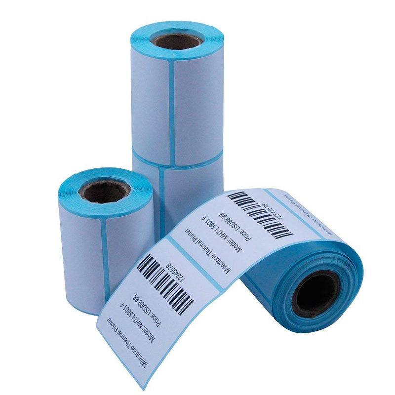 Express Three-proof Waterproof Thermal Self Adhesive Grocery 60*40 30 20 Supermarket Weighing Paper Price Sticker
